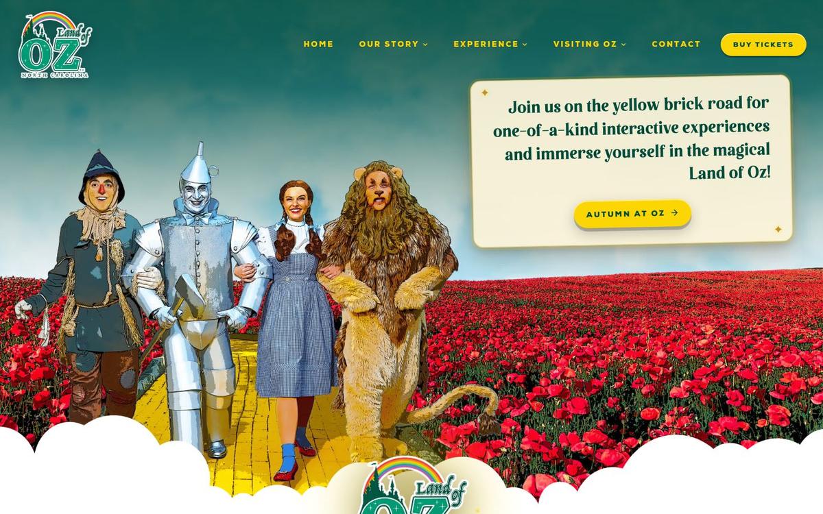 Land of Oz website
